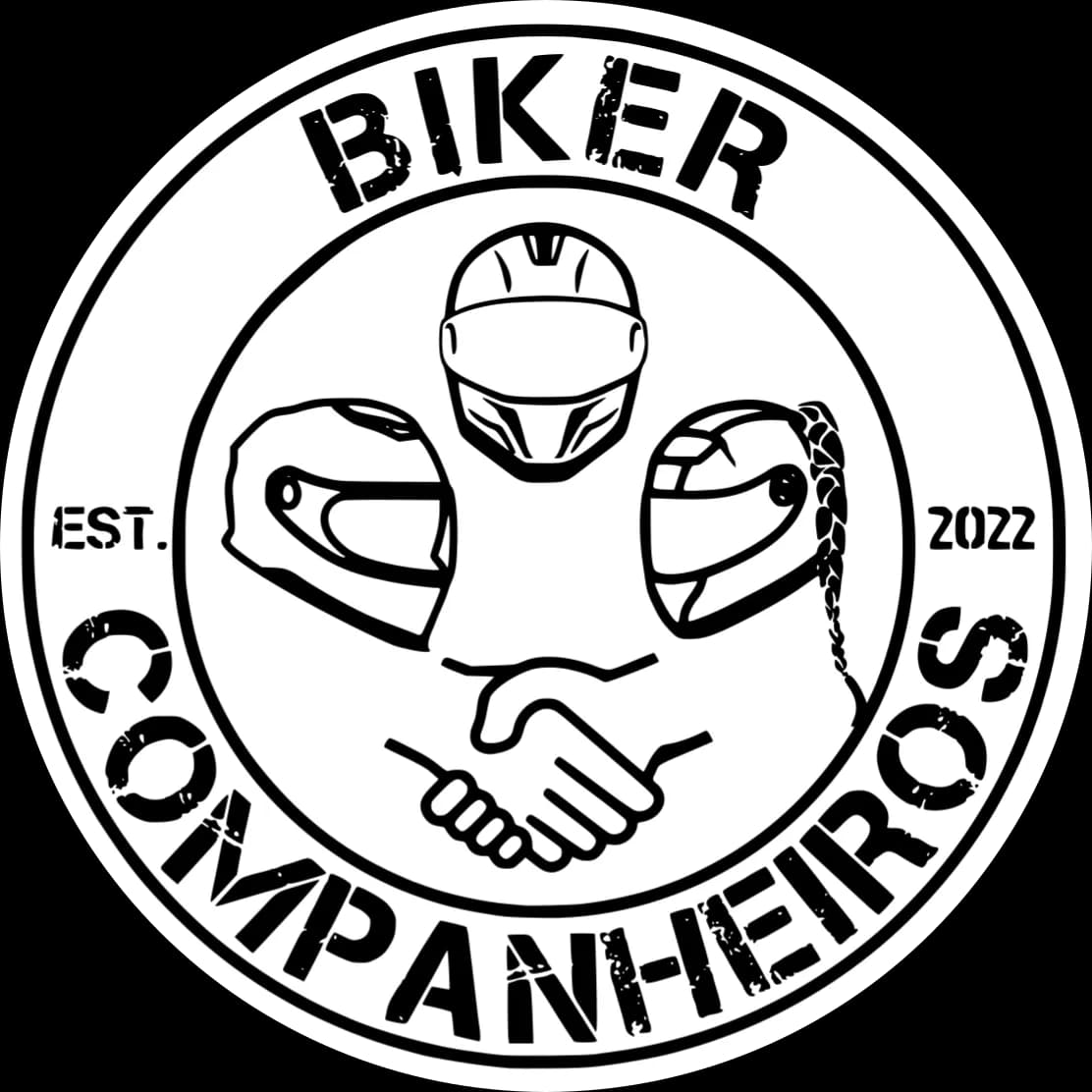 Biker Logo Sticker
